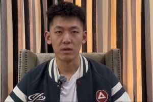 张陈治锋:会多和大哥们学习 努力完成杨鸣指导的战术安排